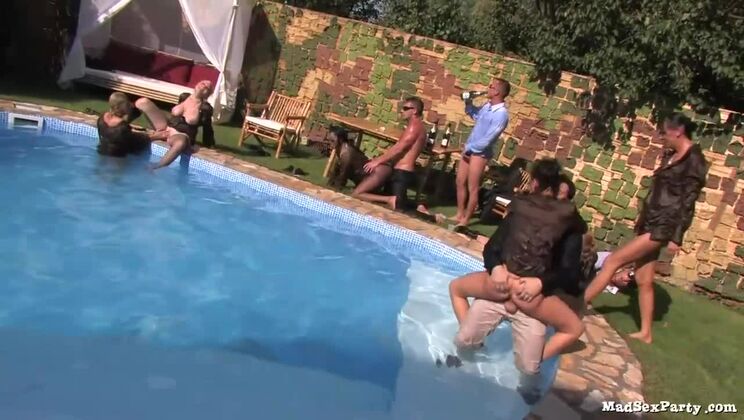 [Tainster] - Jasmine Black's Pool Side Group Sex Adventure - Jasmine Black