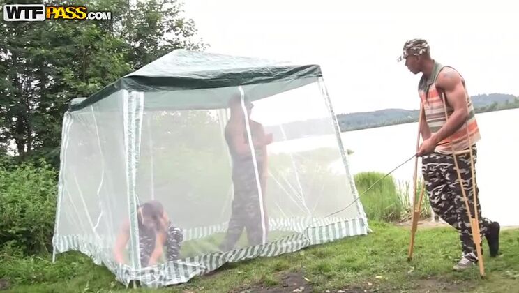 [HardFuckGirls] - Double Penetration for Blonde Hailey - Eric - Cail - Edik - Hailey Ariana