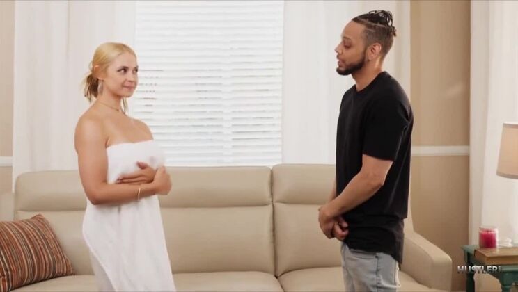 Blonde Pornstar Sarah Vandella's Steamy Encounter