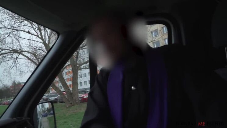 [ForgiveMeFather] - Blonde Babysitter Gets a Facial