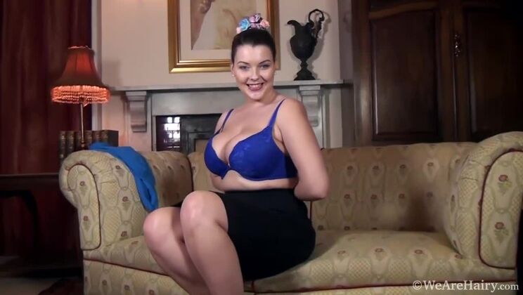 [WeAreHairy] - Cherry Blush Strips, Showing Off Her Body - Toni Summers