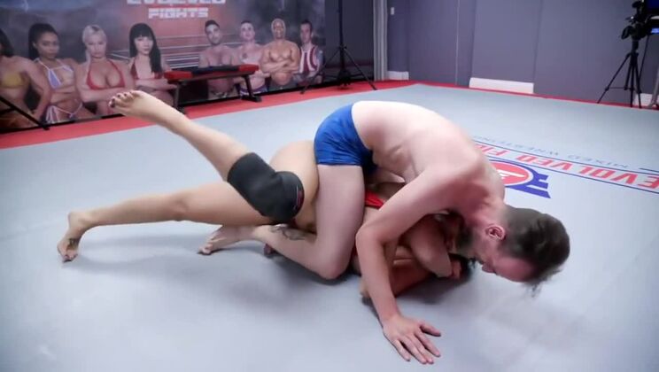 [EvolvedFights] - Chad Diamond and Sheena Ryder: Anal Wrestling with Facial Cumshot - Sheena Ryder - Chad Diamond