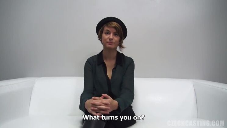 [CzechCasting] - Lenka Czech Brunette Fucked - Monika