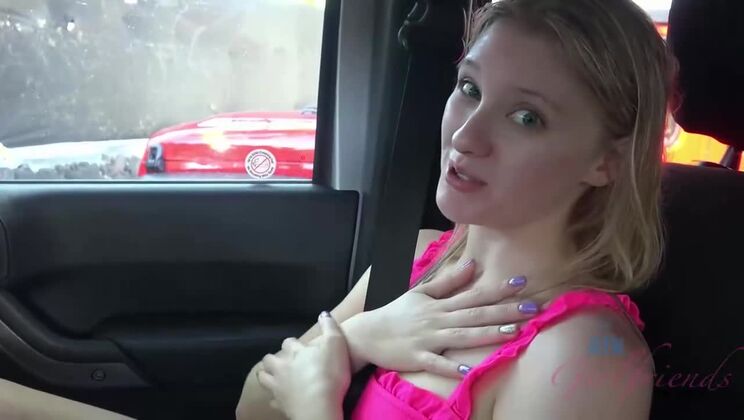 [ATKGirlfriends] - Big Cock and Blonde Melody in Outdoor Sex