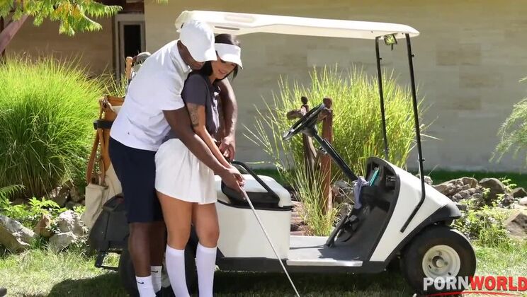 Outdoor Sex with Claudia Bavel and Multiple Instructors