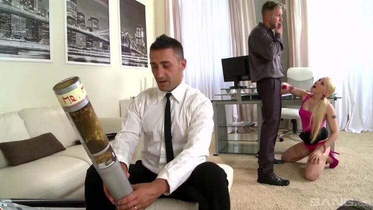 Threesome Temptation: Lola Taylor and Her Two Hot Bosses