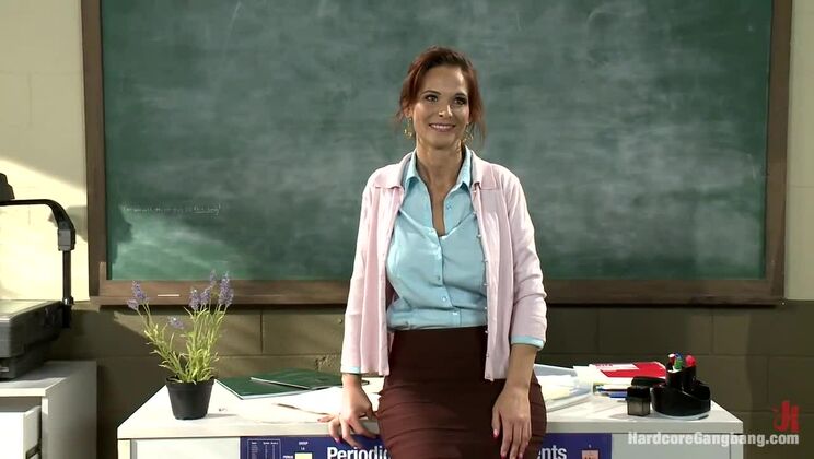 [HardcoreGangbang] - Hot MILF Syren Demer Gets Fucked Hard - Bill Bailey - James Deen - Dane Cross - Syren Demer - Aaron Wilcoxxx - Astral Dust