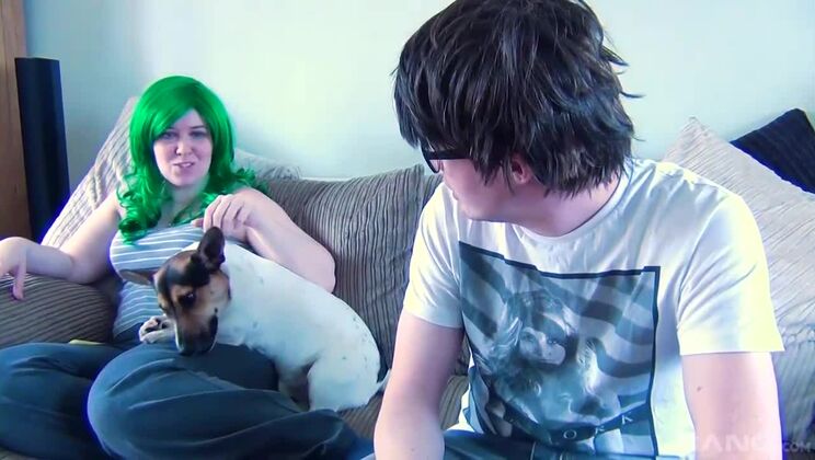 [BANG.com] - Big Boobed Milf Tattiana Gives Nerd A Deepthroat With Her Huge Tits - Tattiana