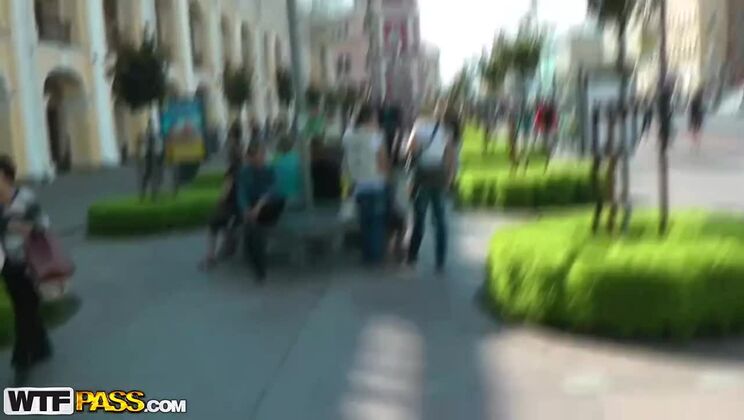 [PublicSexAdventures] - Isabella Clark - Crazy Outdoor Fucking in Russian Style - Isabella Clark