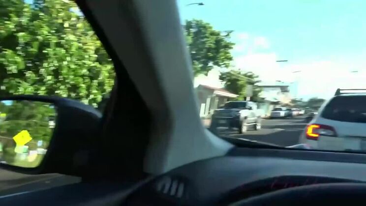 [ATKGirlfriends] - Niki's Handjob on the Road - Niki Snow