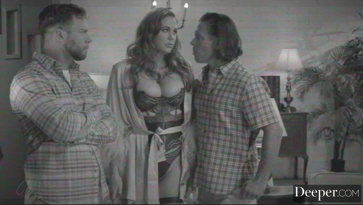 [Deeper] - Violet Myers' Big Boobs Get Creampied - Violet Myers - Seth Gamble - Maitland Ward - Anton Harden