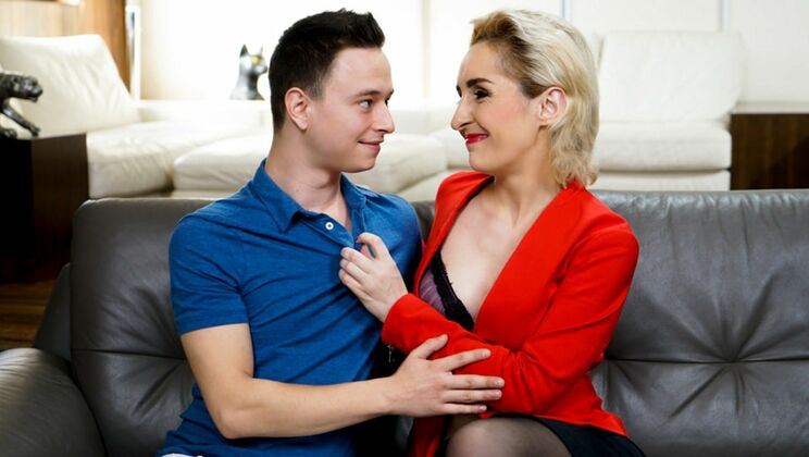 [LustyGrandmas] - Natural Tits Lingerie