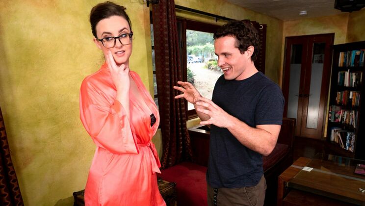 [NuruMassage] - Blowjob and Cum on Tits with Brunette Jay Taylor - Jay Taylor - Robby Apples