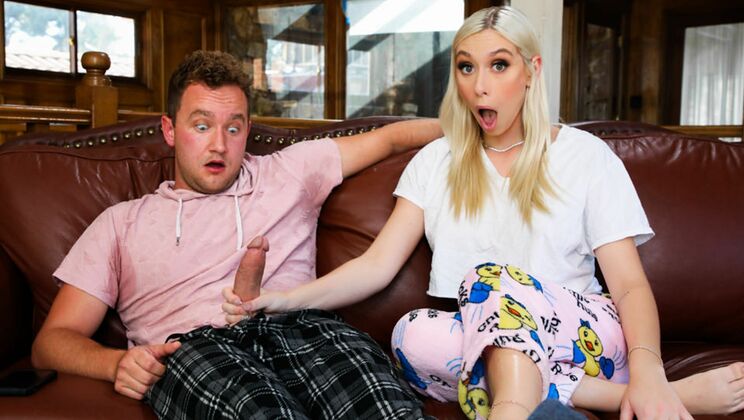 Stepfamily Taboo - Kay Lovely Swallows Brother's Load