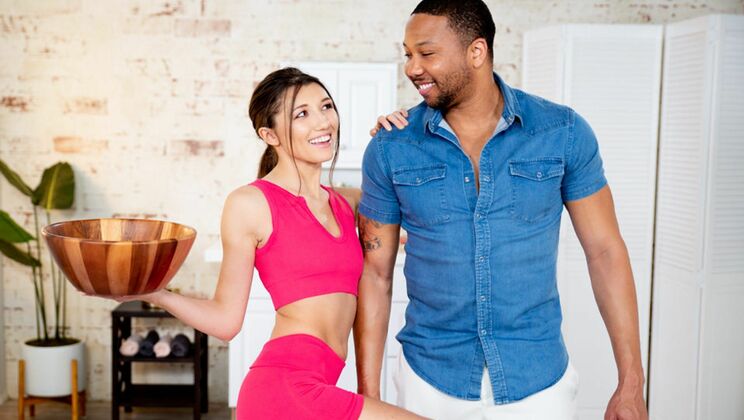 [NuruMassage] - Maya Woulfe's Interracial Massage - Maya Woulfe - John Legendary