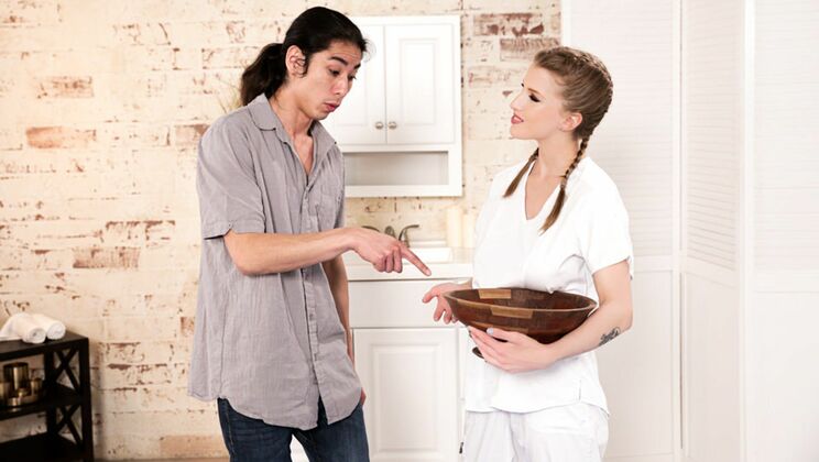 [NuruMassage] - Octavia Red's Big Natural Tits - David Lee - Octavia Red