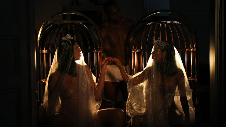 Aaron Rock Fucks Canela Skin on Her Wedding Eve