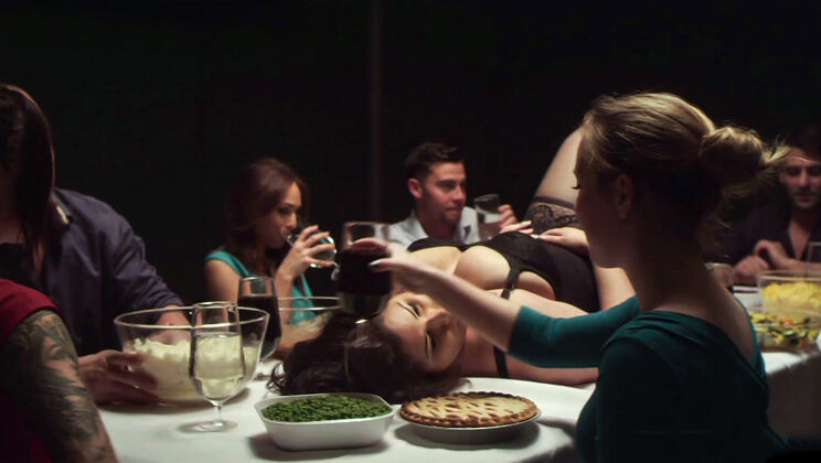 [TeamSkeetXSeries] -  A Gluttonous Affair Part 1 - Seth Gamble - Karmen Karma - Lyla Storm - Jessie Parker - Christian - Harper Hughes