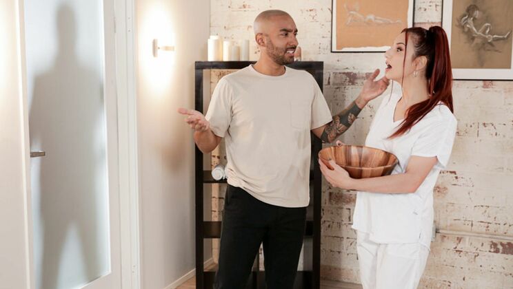 [NuruMassage] - Her Bluff Gets Called - April Snow - Oliver Davis