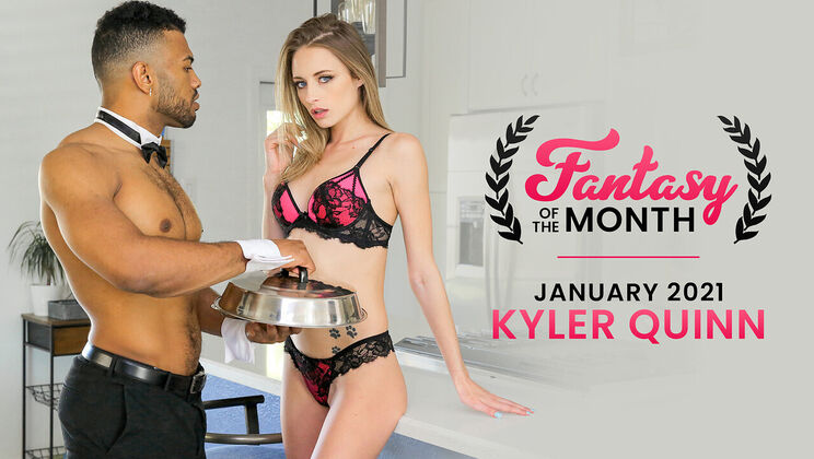 [NubileFilms] - Blonde Kyler Quinn sucks big cock in sexy lingerie