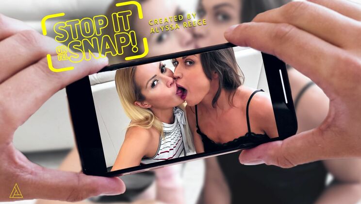 [ModelTime] - Lesbian Threesome: Don't Stop! - Cherry Kiss - Alyssa Reece - Vince Karter