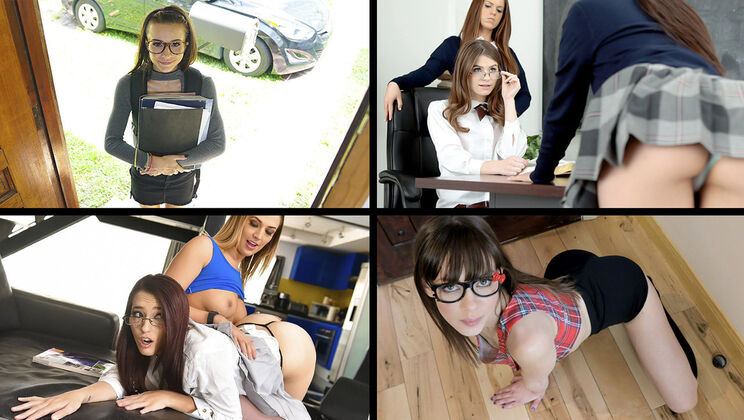 [TeamSkeetSelects] - Chance to Shine Nerdy - Kharlie Stone - Noemie Bilas - Alex Chance - Kylie Rocket