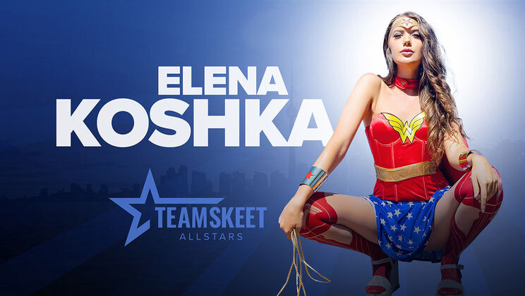 [TeamSkeetAllStars] - Elena Koshka as Wonder Woman's Secret Lover - Nathan Bronson - Elena Koshka