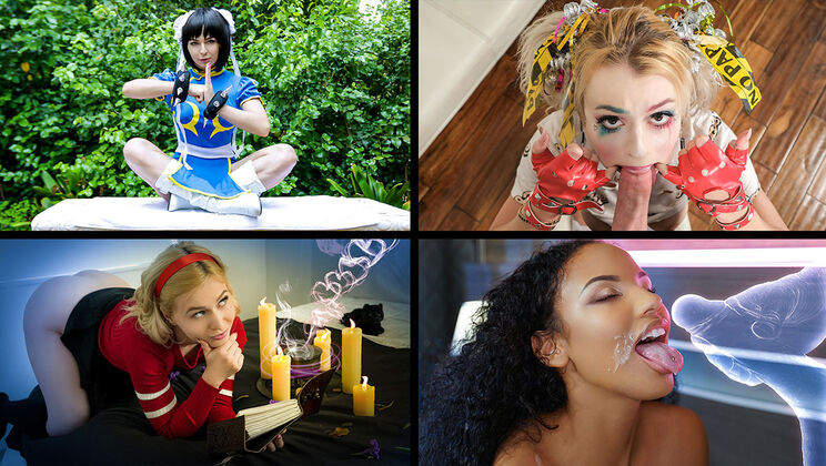 [TeamSkeetSelects] - Halloween Whores Compilation - Hardcore Action with Nova Cane - Bella Rose - Alexa Nova - Nova Cane - Lily Lane