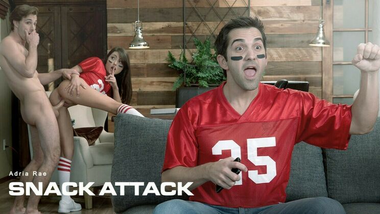 [Babes.com] - Natural Tits Brunette Sucks and Fucks Outdoors - Adria Rae - Lucas Frost