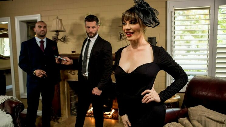 [ElegantAnal] - Gagging and Deepthroat with a Brunette - Stirling Cooper - Dana DeArmond