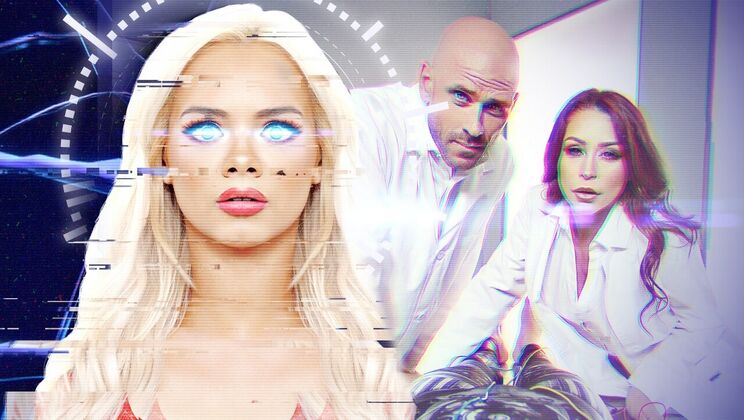 [Brazzers] - Monique Alexander and Elsa Jean in Lesbian Threesome with Johnny Sins