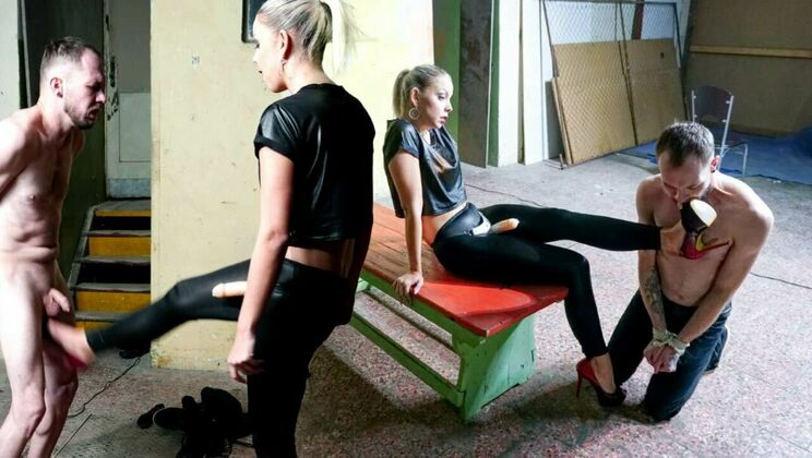 [Submissed] - Blonde Domme Julia Parker Ballbusting - Julia Parker