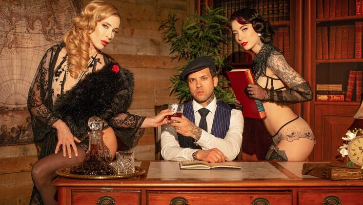 [Brazzers] - Small Hands Get Big Cock Treatment - Aiden Ashley - Charlotte Sartre - Small Hands