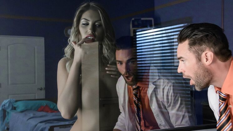 [Brazzers] - August Ames Pussy Fever - Shaved Pussy & Standing Fuck - August Ames - Charles Dera