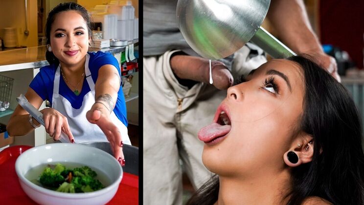 [LookAtHerNow] - Steamy Meal with Steve Holmes - Steve Holmes - Mi Ha Doan