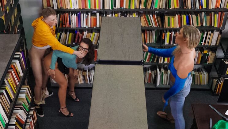 [LilHumpers] - Naughty College Girl Gets Blowjob - Jimmy Michaels - Krissy Knight - Mandy Waters