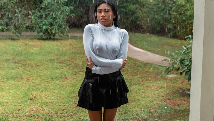 Ember Snow Takes Ricky's Cum