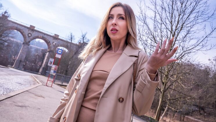 [PublicAgent] - Hot European MILF with Big Natural Tits