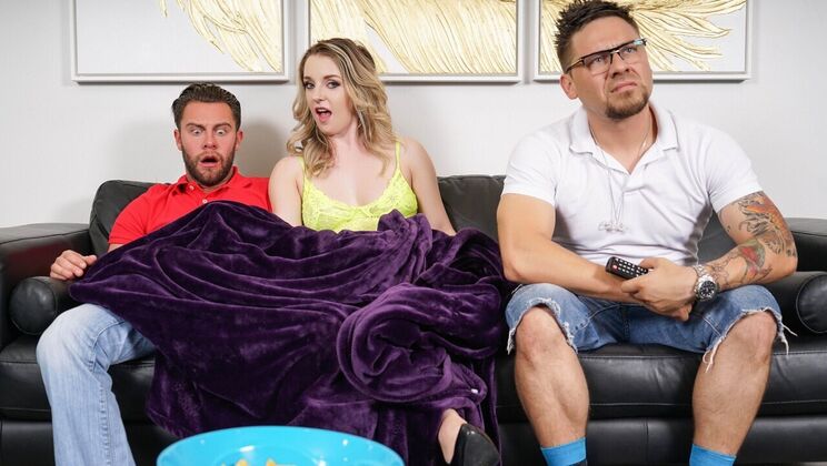 [SneakySex] - Deepthroat and Gagging with Kate Kennedy - Seth Gamble - Kate Kennedy