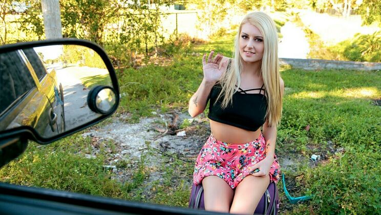 [StrandedTeens] - Fucking My Blonde Wife in Missionary - Brick Danger - Victoria Steffanie