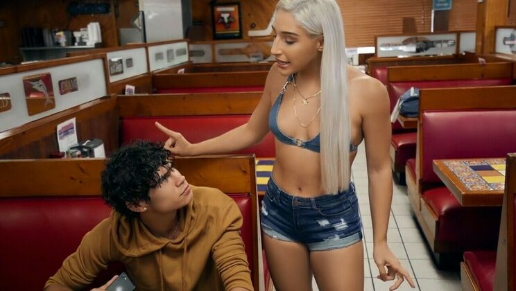 [PublicPickups] - Cheating Wife Gets Fucked in the Bathroom - Abella Danger - Duncan Saint