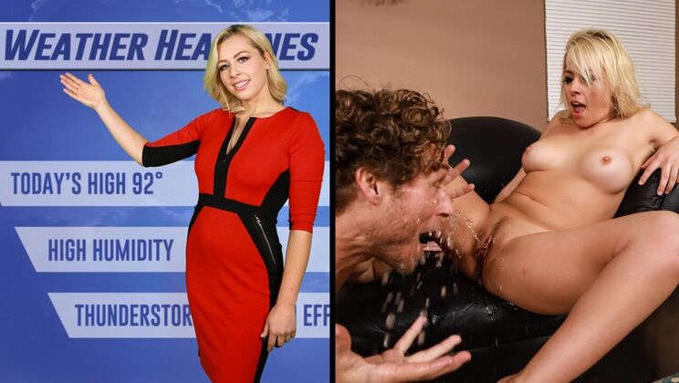 [LookAtHerNow] - Blonde Bombshell Zoey Monroe Gets Sticky - Michael Vegas - Zoey Monroe