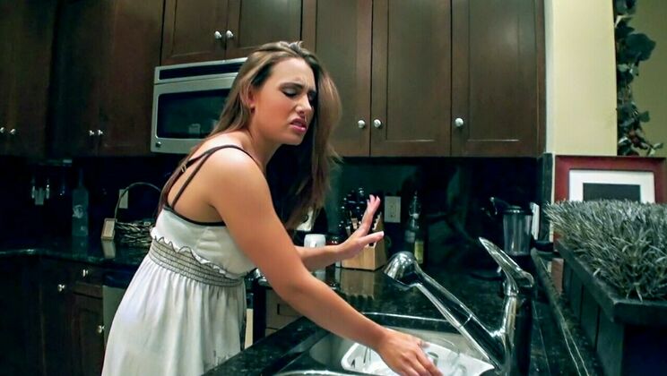 Big Titted Cleaning Girl Gets Filthy