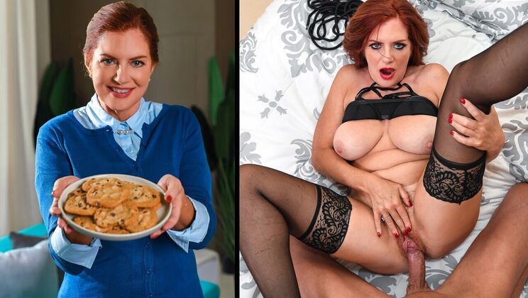 [LookAtHerNow] - Cowgirl Ride with Big Tit Grandma - Quinton James - Andi James