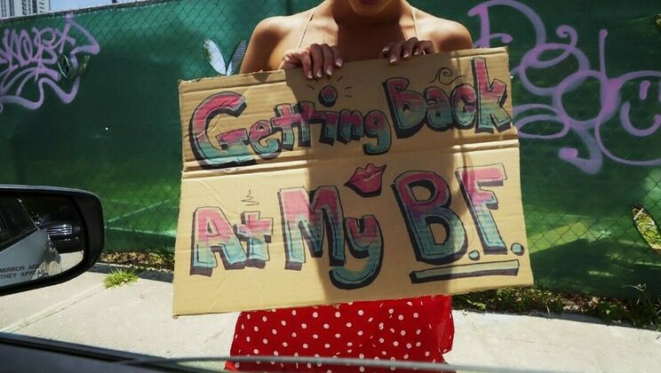 [StrandedTeens] - Emma Hix's Natural Tits Bounce - Brick Danger - Emma Hix