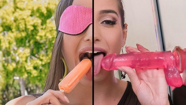 [LookAtHerNow] - Desiree Dulce's Outdoor Blowjob Adventure - Xander Corvus - Desiree Dulce