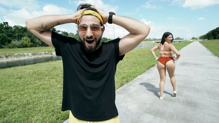 Missionary and Doggystyle with Big Tits Latina