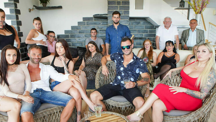 [FamilyScrew] - Cumshot and Blowjob with Koko Blond - Nicole Love - Daphne Klyde - Jarushka Ross - Yvonne - Casey - Inna - Koko Blond - Keira Flow - Dirty Gunther - Ginger Mi - Paula Ven