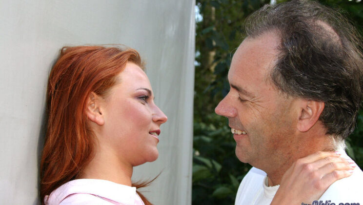 [Oldje] - Young Redhead Masturbates and Gets Fucked - Jasmina - Erick