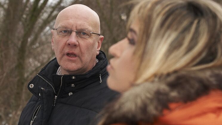 [Oldje] - Aleska Diamond Seduces Hugo in Snowy Woods - Hugo - Aleska Diamond